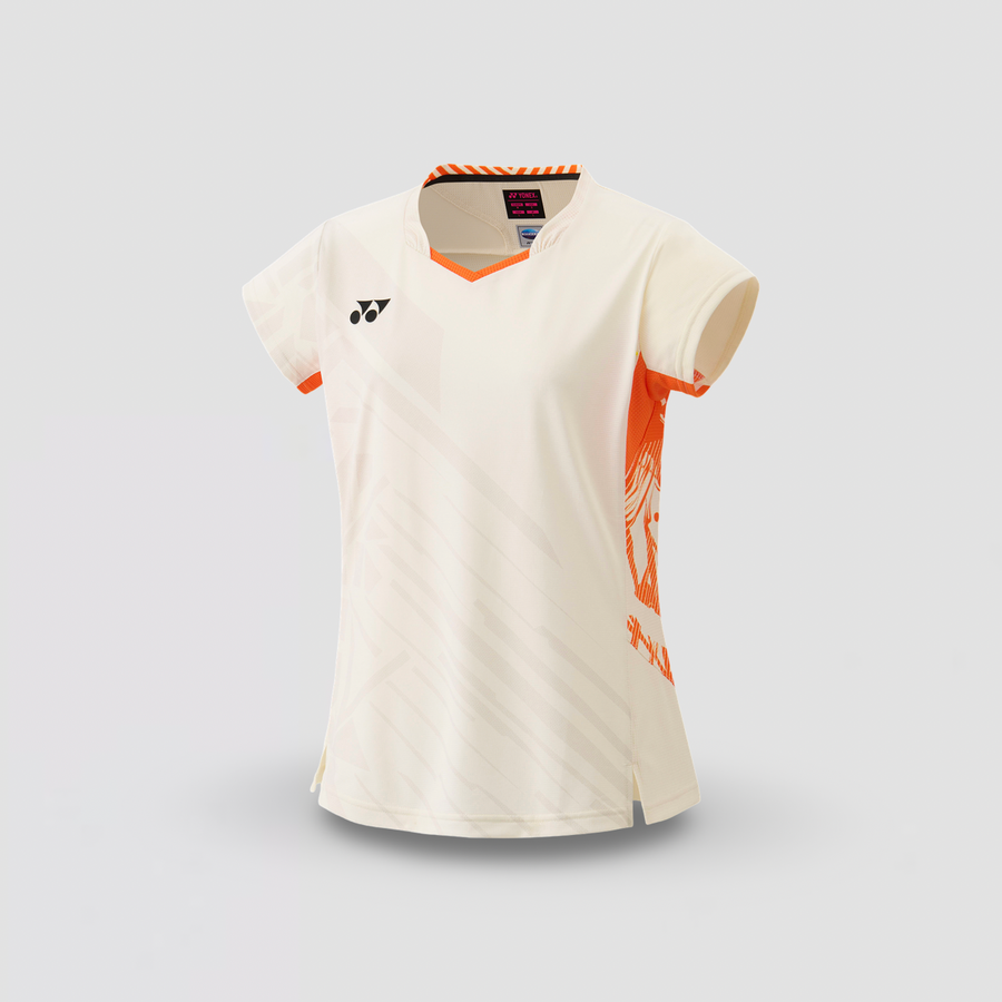 YONEX Women’s China Team Crew Neck Shirt 20858YX Cream