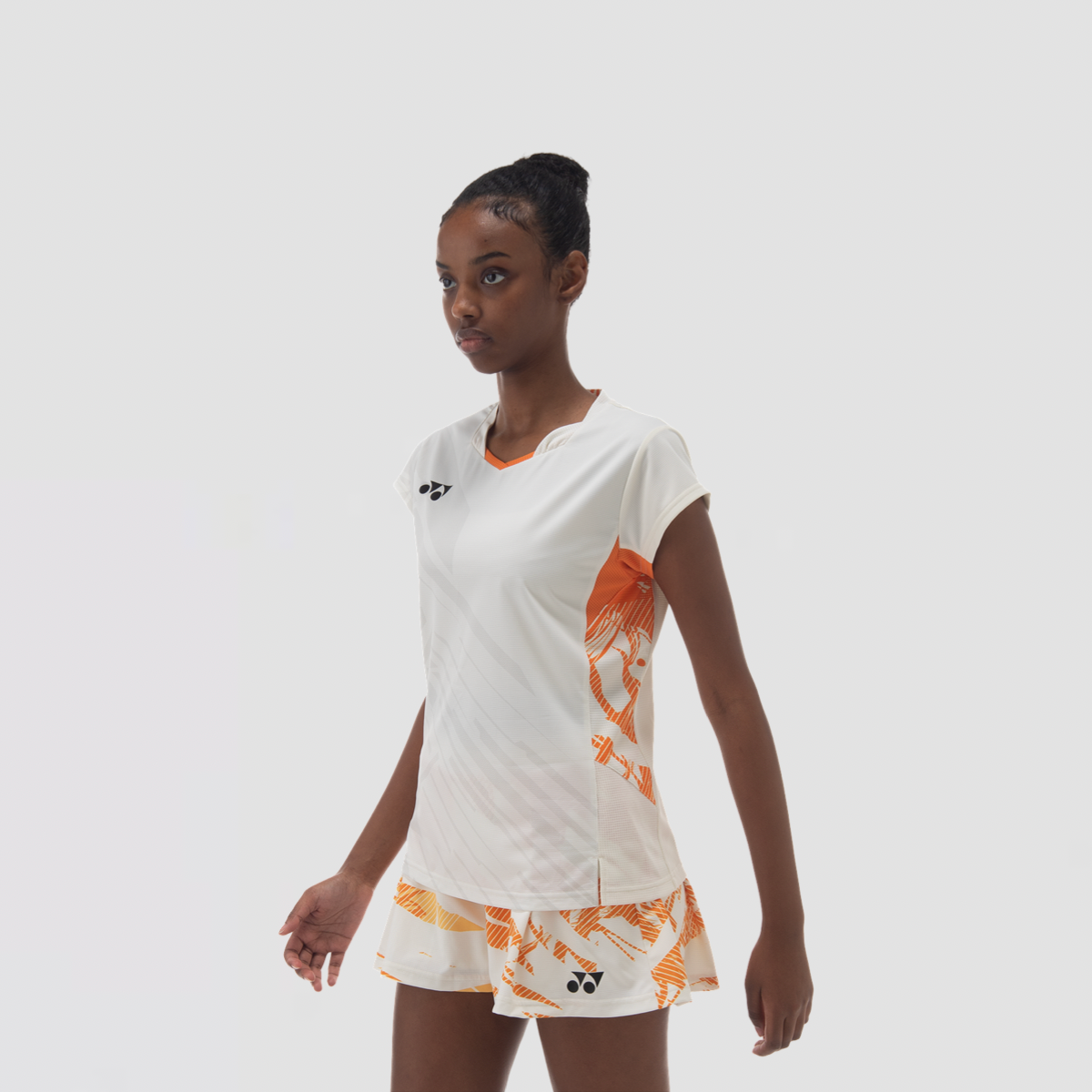 YONEX Women’s China Team Crew Neck Shirt 20858YX Cream