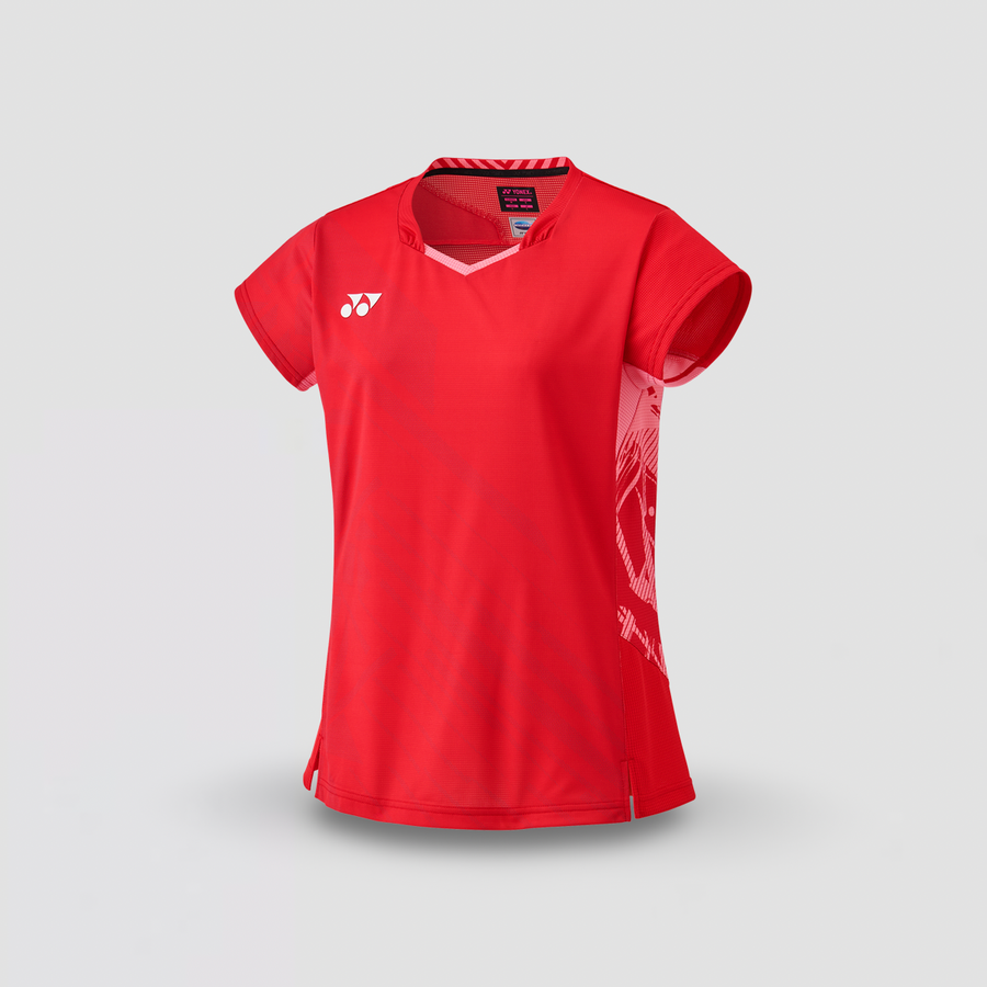 YONEX Women’s China Sudirman Cup Team Crew Neck Shirt 20858YX Tango Red