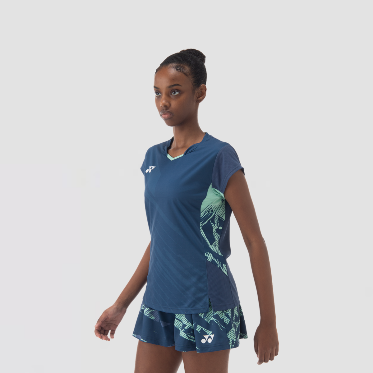 YONEX Women’s China Team Crew Neck Shirt 20858YX Ink Blue