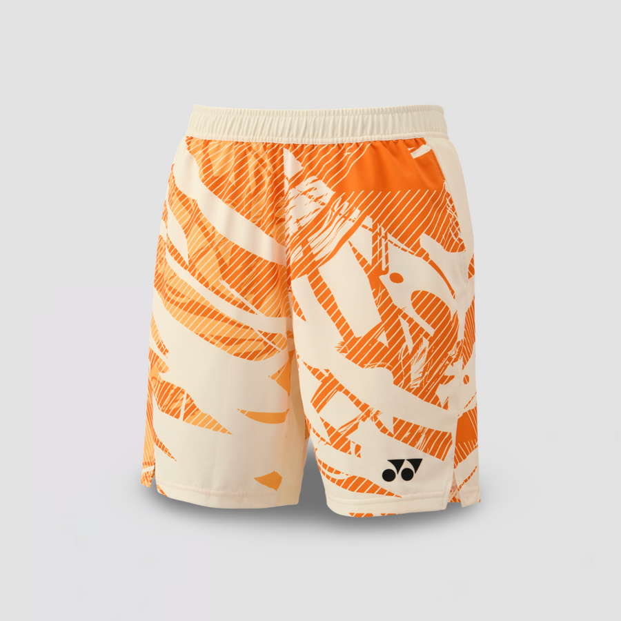 YONEX 2025 China Team Mens Knit Shorts 15206YX Cream