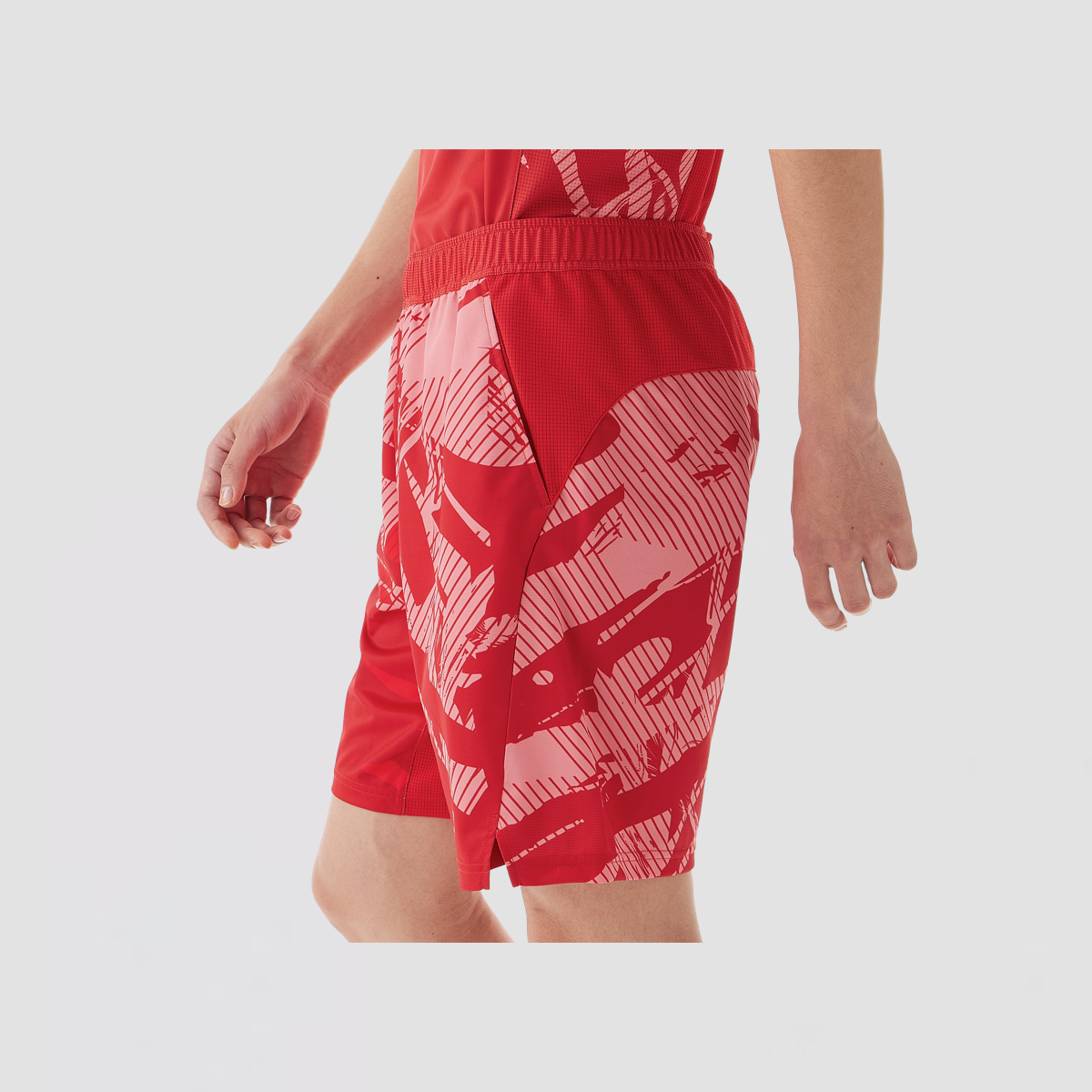 YONEX 2025 China Sudirman Cup Mens Knit Shorts 15206YX Tango Red