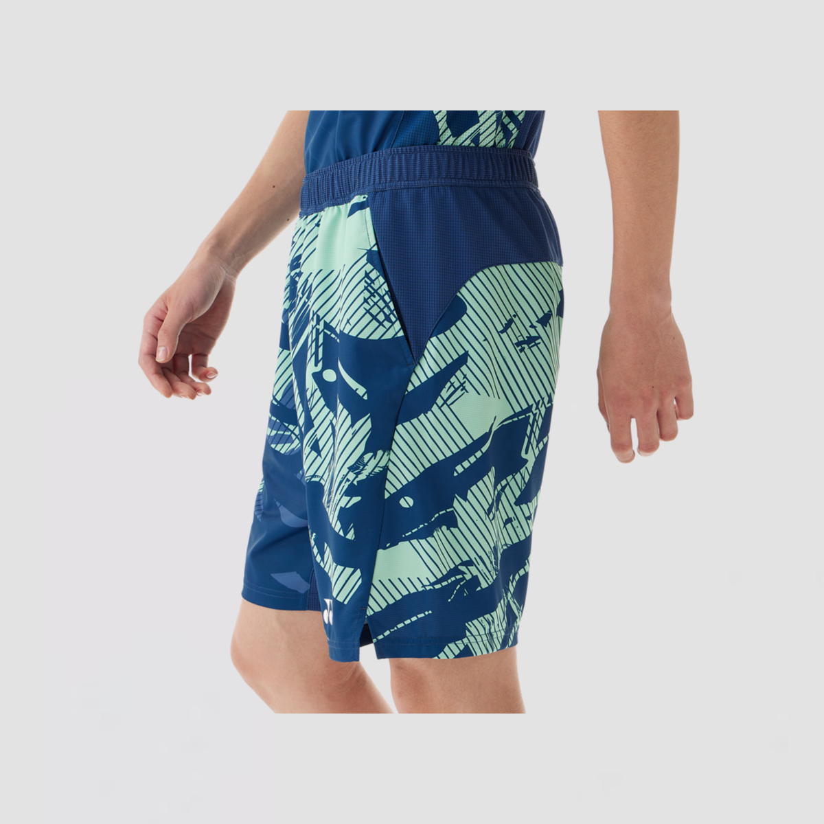 YONEX 2025 China Team Mens Knit Shorts 15206YX Ink Blue