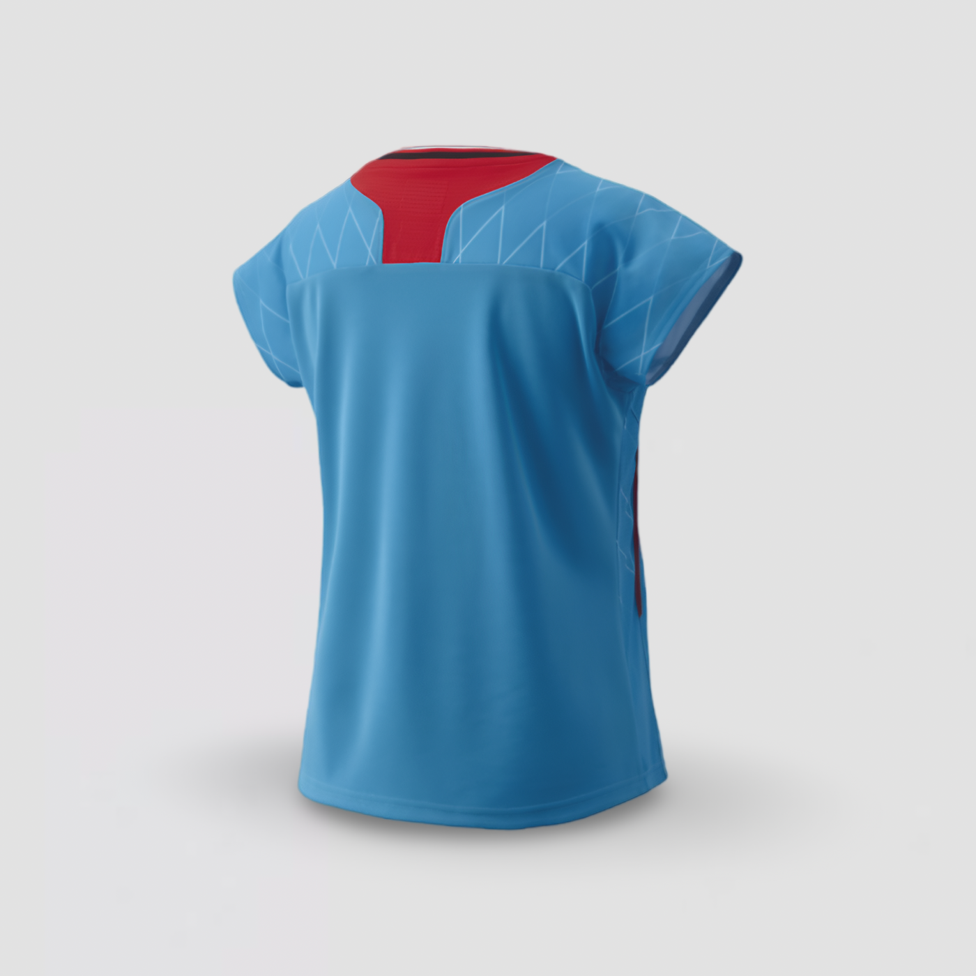 YONEX Japan National Team Women's Crew Neck Shirt 20915YX Cerulean Blue