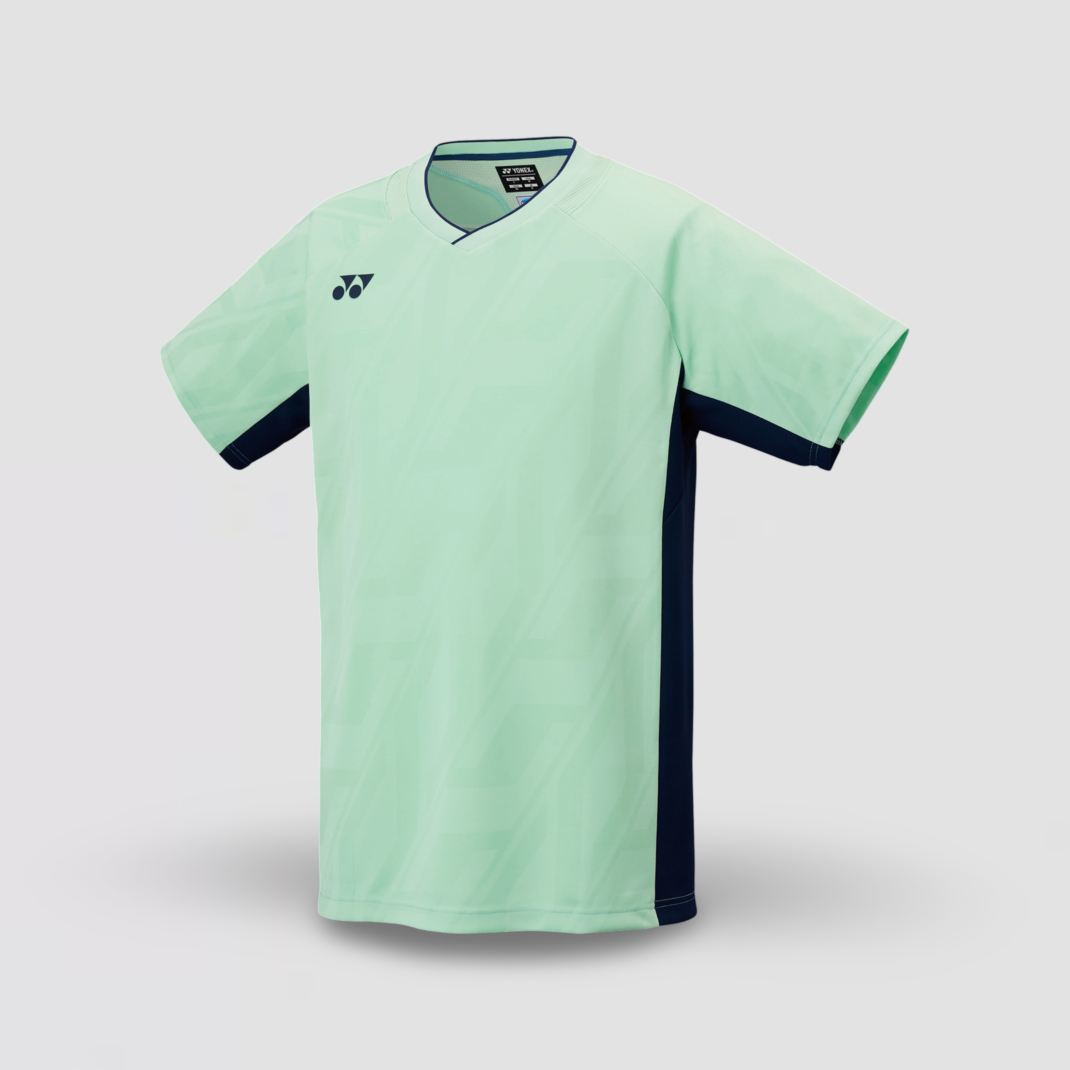 YONEX 2025 Kunlavut Vitidsarn Men's Crew Neck Shirt 10632EX Peppermint