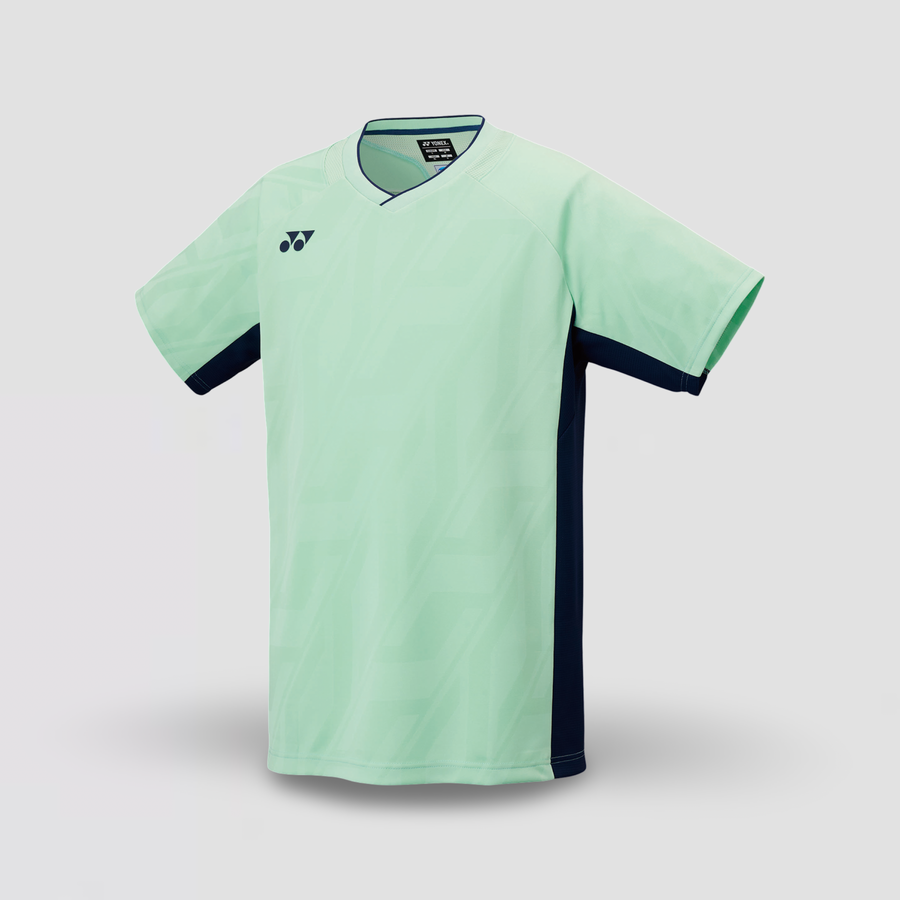 YONEX 2025 Kunlavut Vitidsarn Men's Crew Neck Shirt 10632EX Peppermint