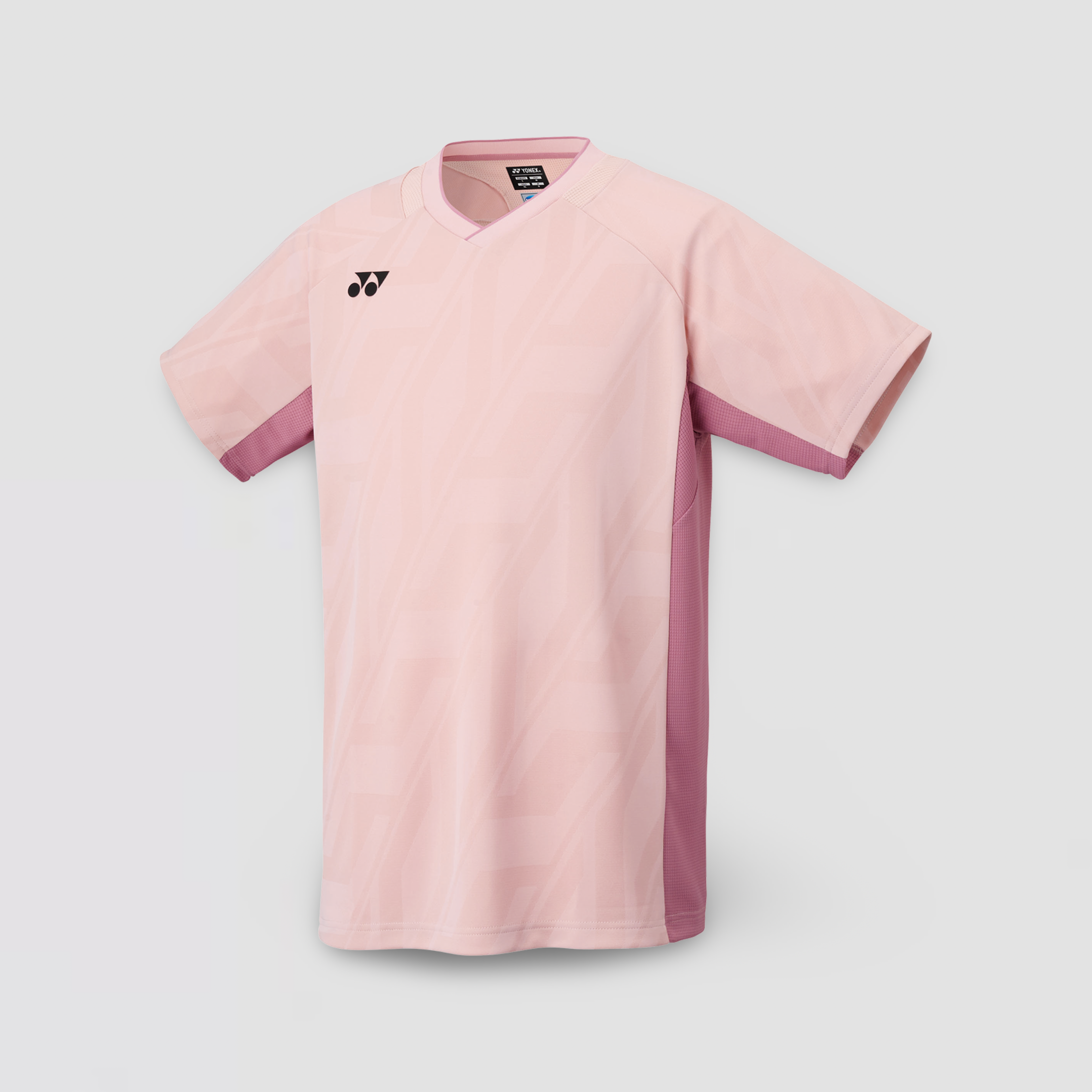 YONEX Men's Crew Neck Shirt 10632EX Smoke Pink
