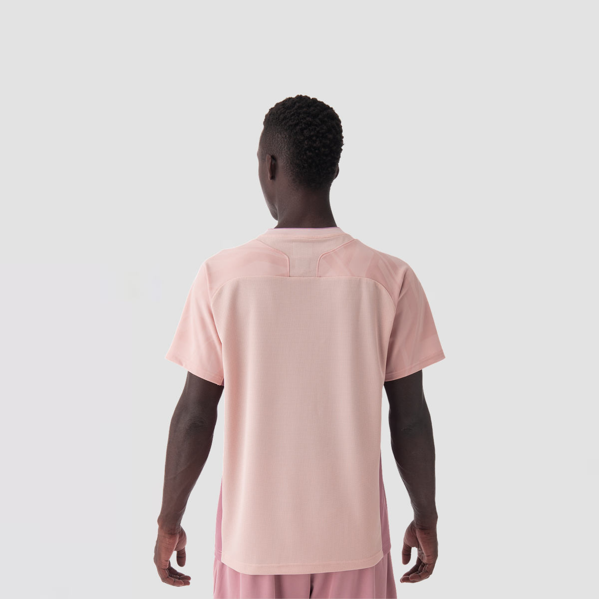 YONEX Men's Crew Neck Shirt 10632EX Smoke Pink