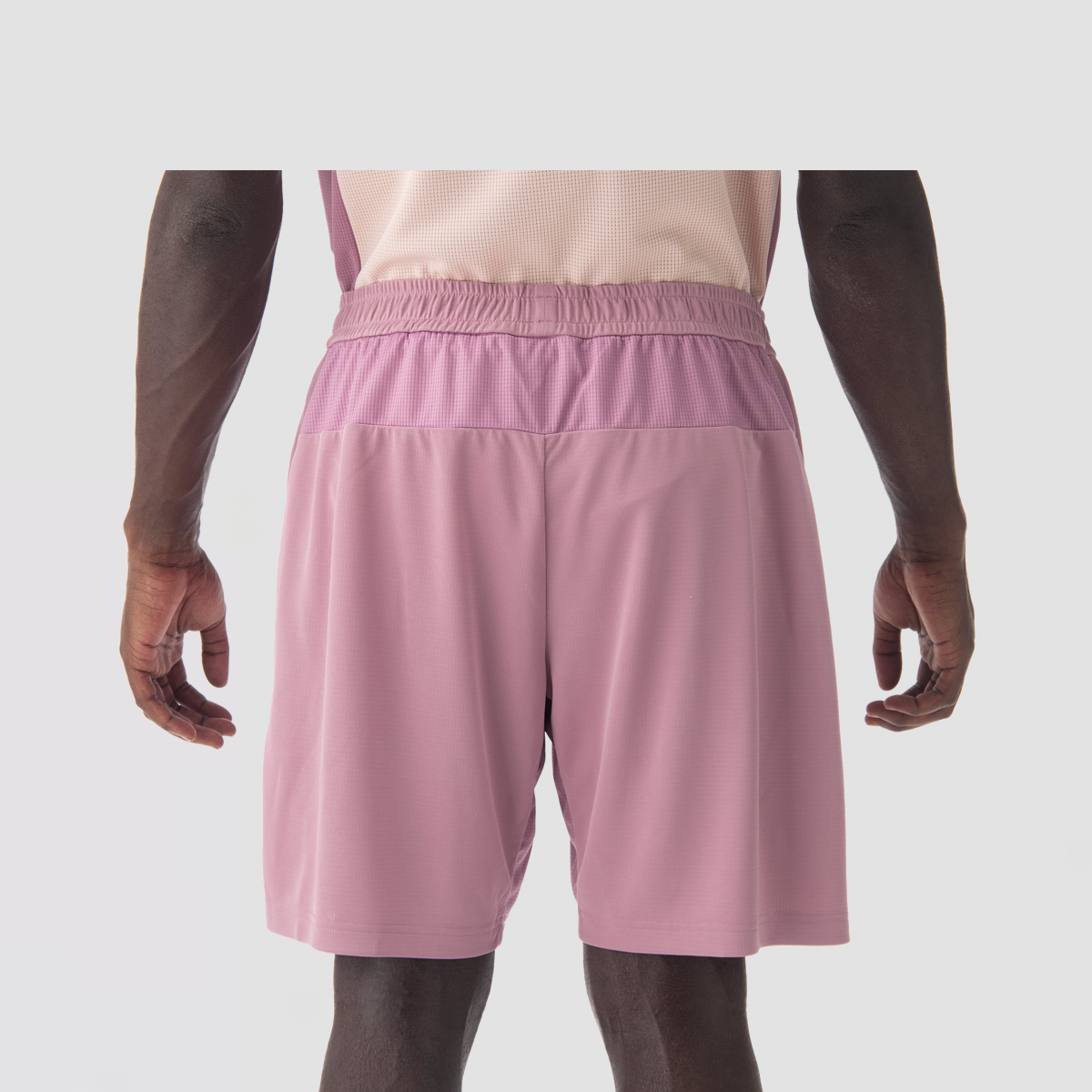 YONEX Men's Knit Shorts 15202EX Pearl Rose