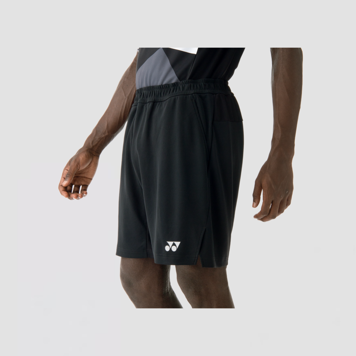 YONEX Men's Knit Shorts 15202EX Black