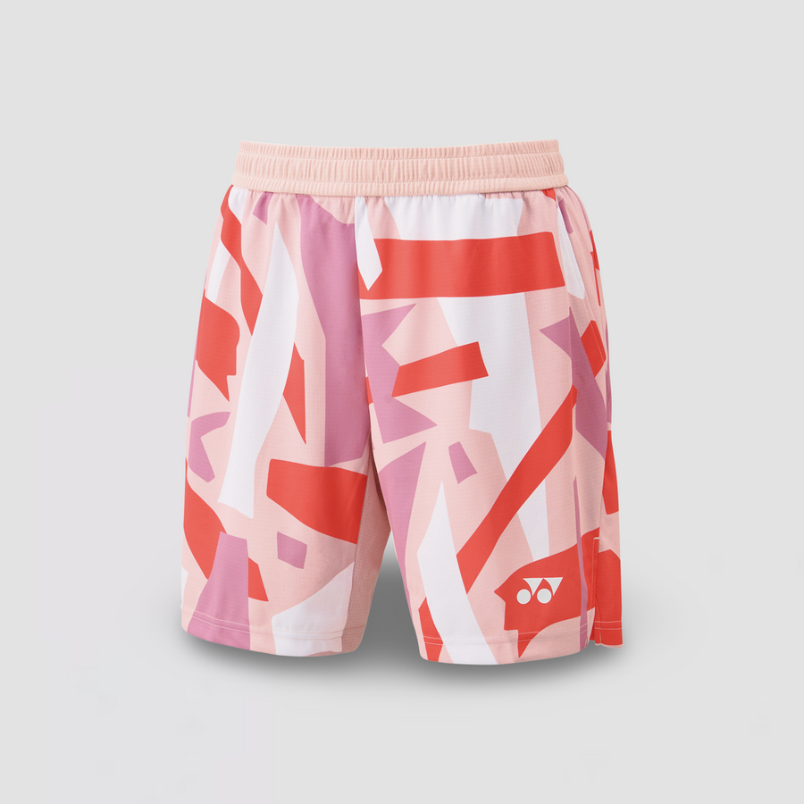 YONEX Men's Knit Shorts 15203EX Smoke Pink