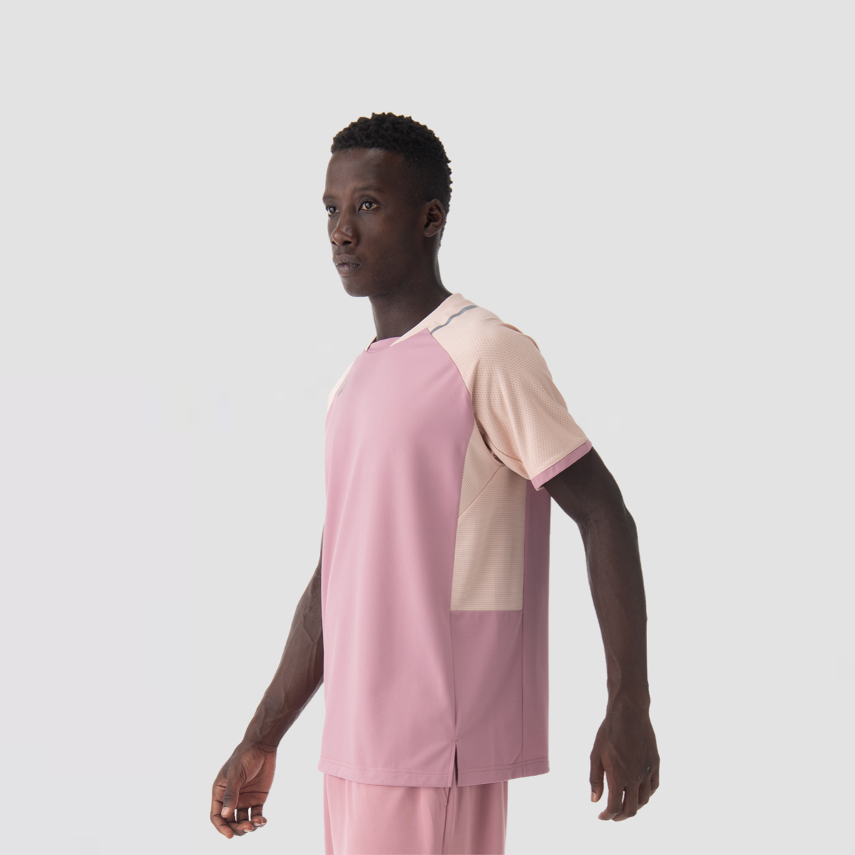 YONEX Men's Crew Neck Shirt 10633YX Pearl Rose