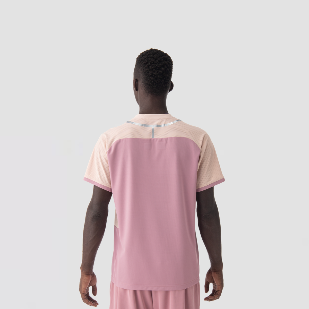 YONEX Men's Crew Neck Shirt 10633YX Pearl Rose