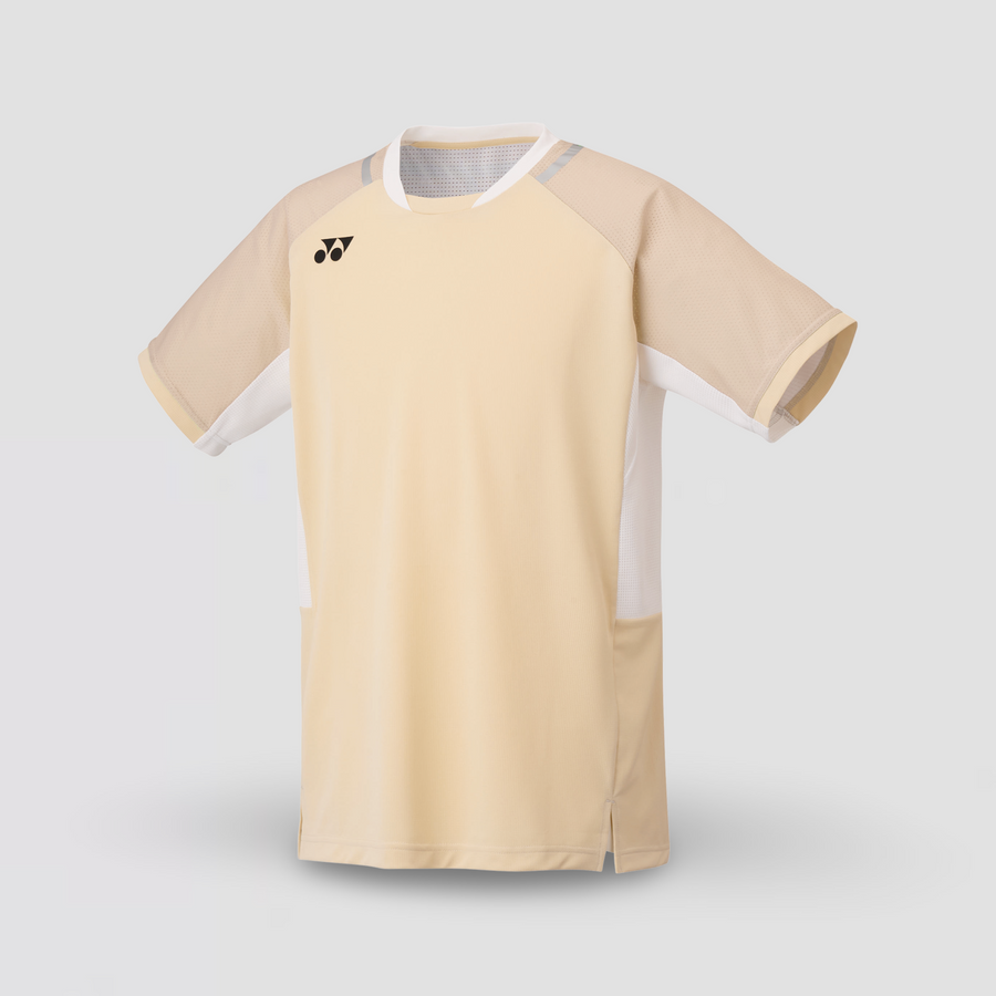 YONEX Men's Crew Neck Shirt 10633YX Ice Beige