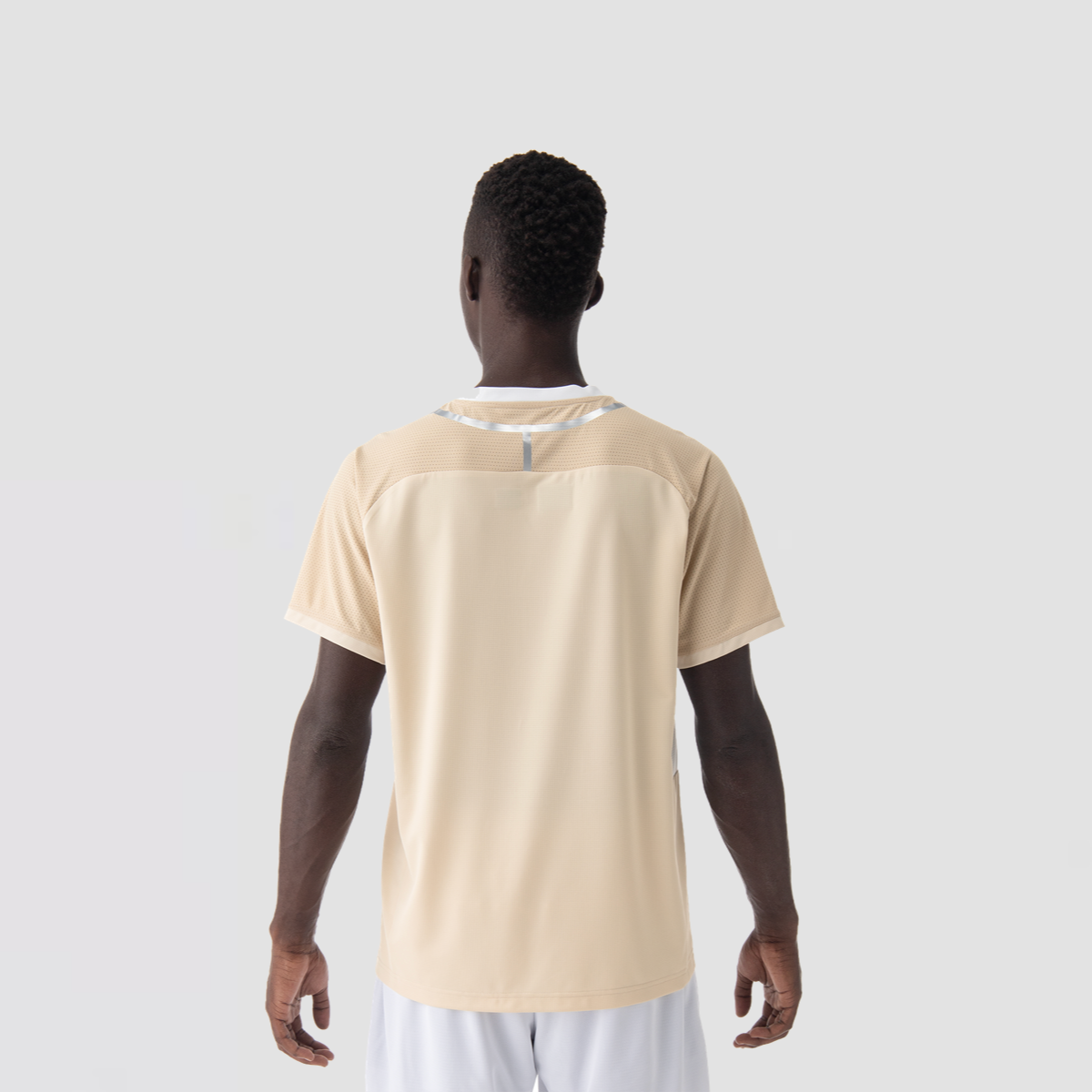 YONEX Men's Crew Neck Shirt 10633YX Ice Beige