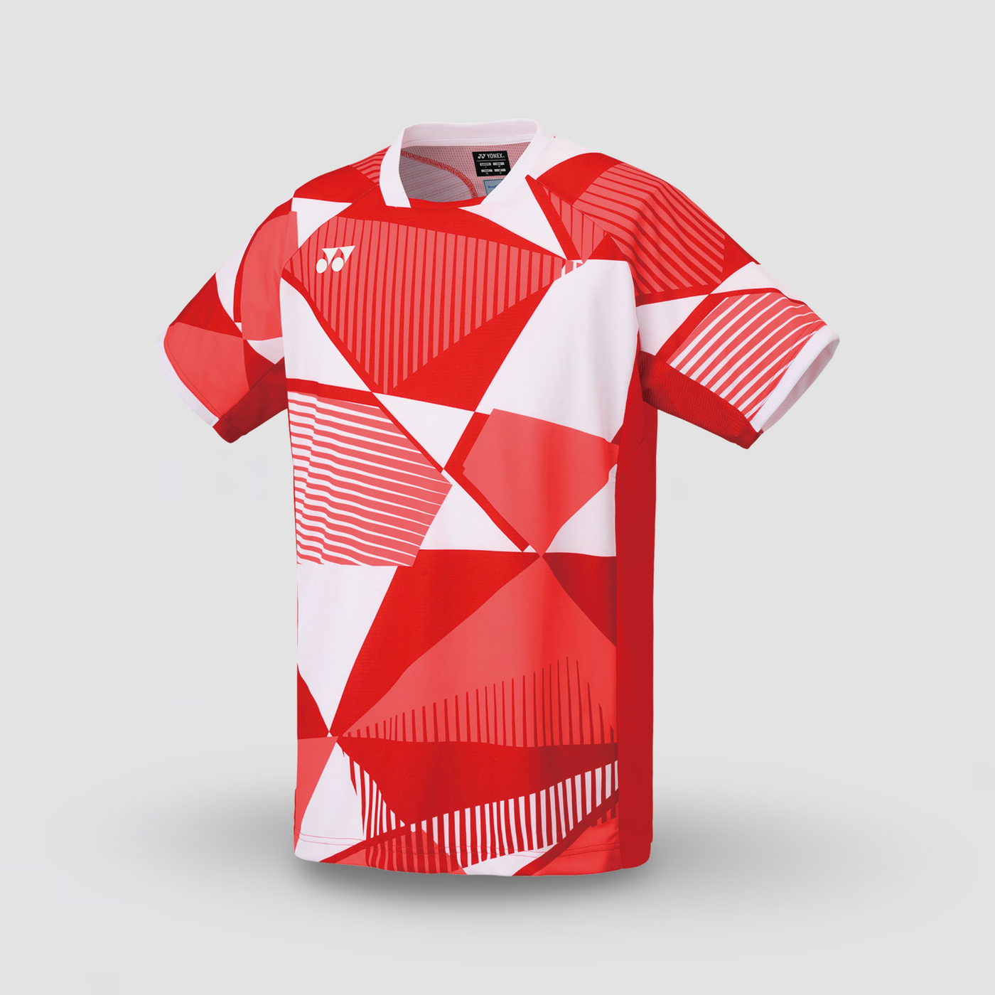 YONEX Men's Crew Neck Shirt 10635EX Tango Red