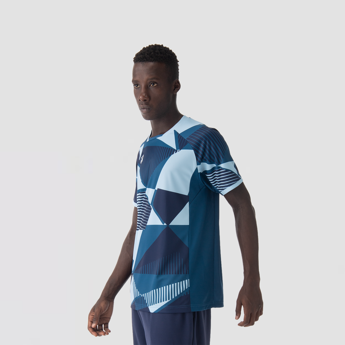 YONEX Men's Crew Neck Shirt 10635EX Ink Blue