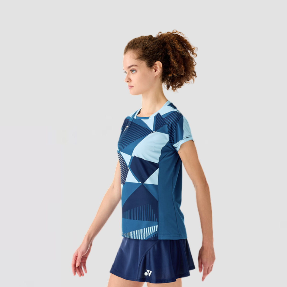YONEX Women's Crew Neck Shirt 20850EX Ink Blue