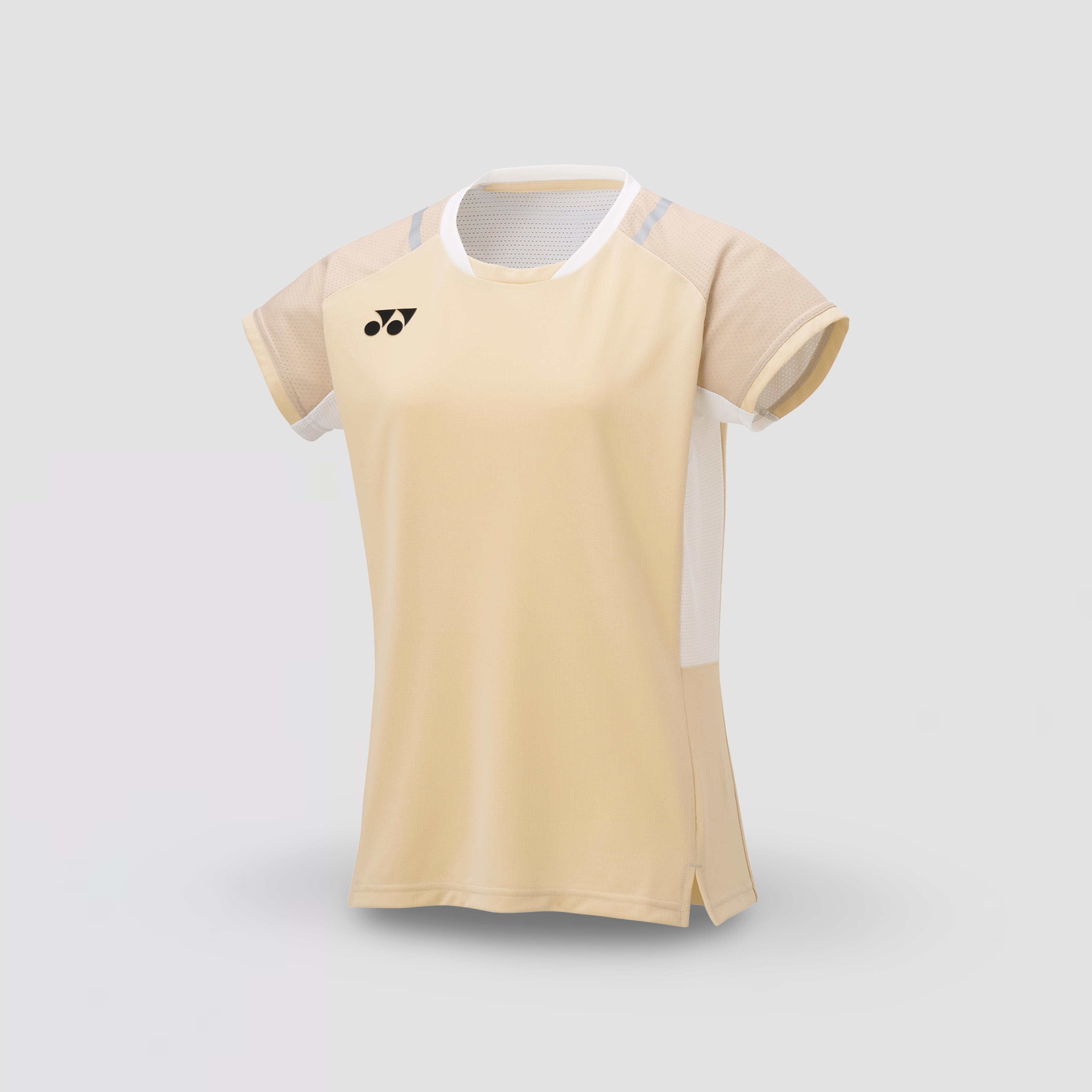 YONEX Women's Crew Neck Shirt 20845EX Ice Beige