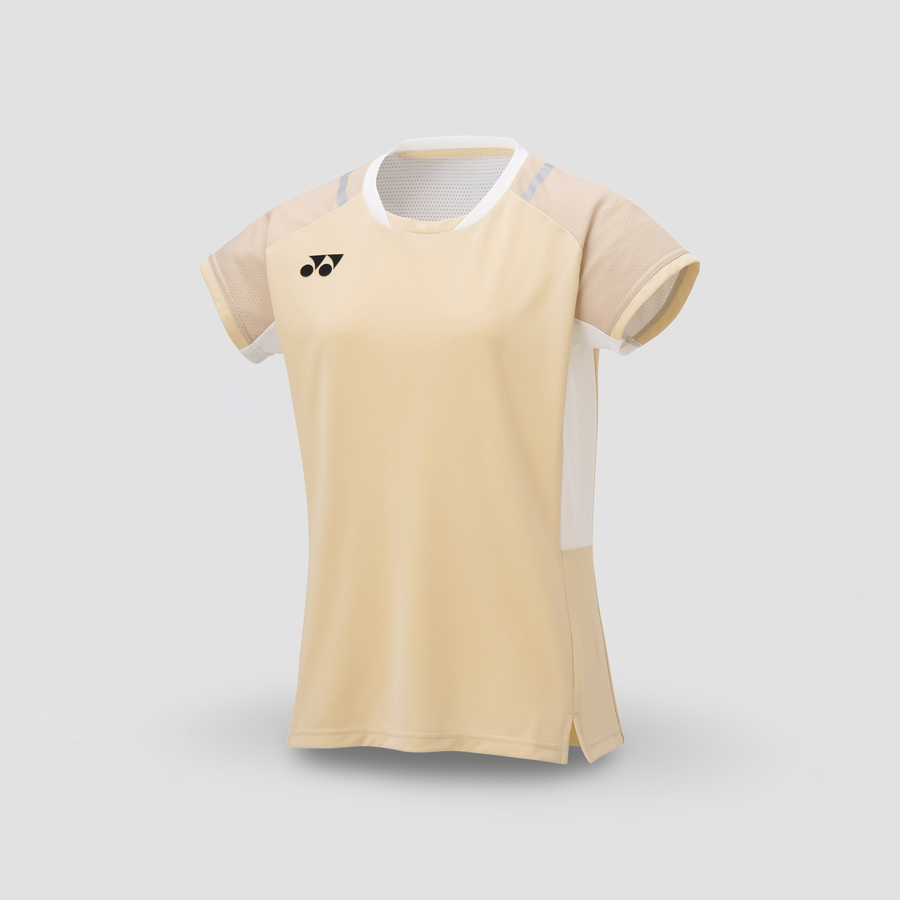 YONEX Women's Crew Neck Shirt 20845EX Ice Beige
