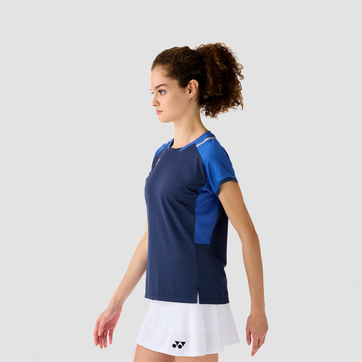 YONEX Women's Crew Neck Shirt 20845EX Dark Navy