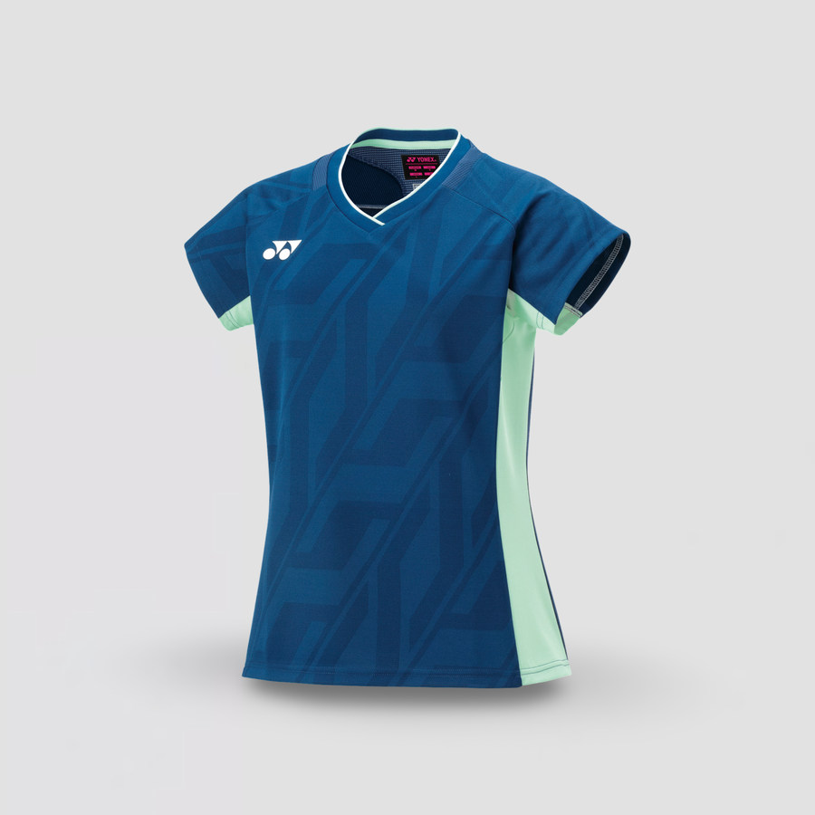 YONEX 2025 An Se Young Women's Crew Neck Shirt 20844EX Ink Blue