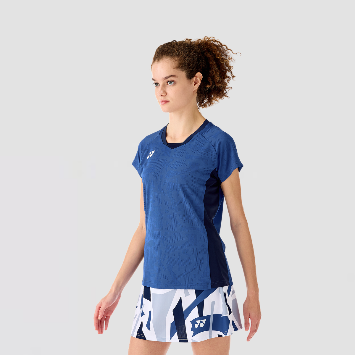 YONEX Women's Crew Neck Shirt 20848EX Royal Blue