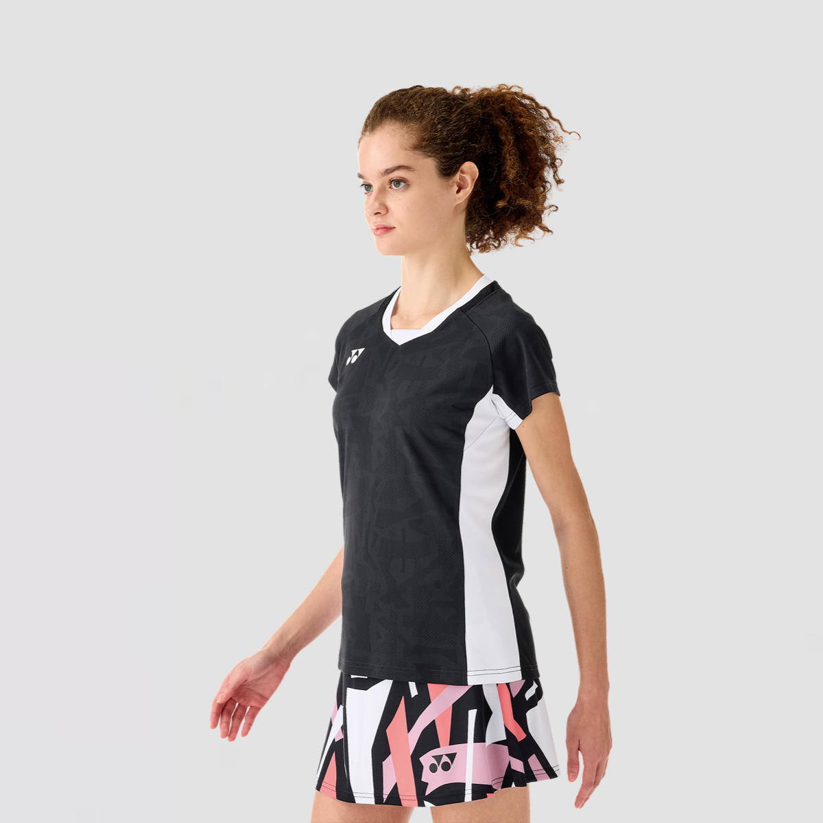 YONEX Women's Crew Neck Shirt 20848EX Black