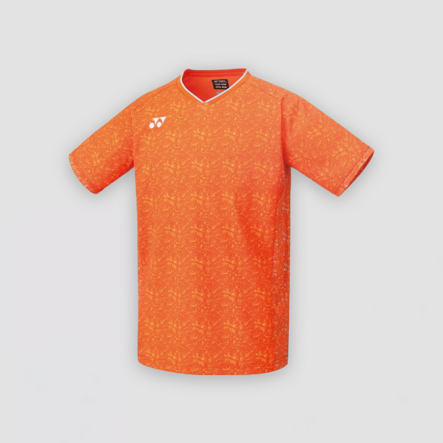 YONEX Japan National Team Wear Men's Crew Neck Shirt (Orange) 10496EX