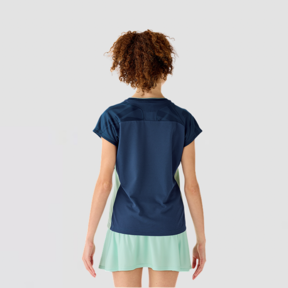 YONEX 2025 An Se Young Women's Crew Neck Shirt 20844EX Ink Blue