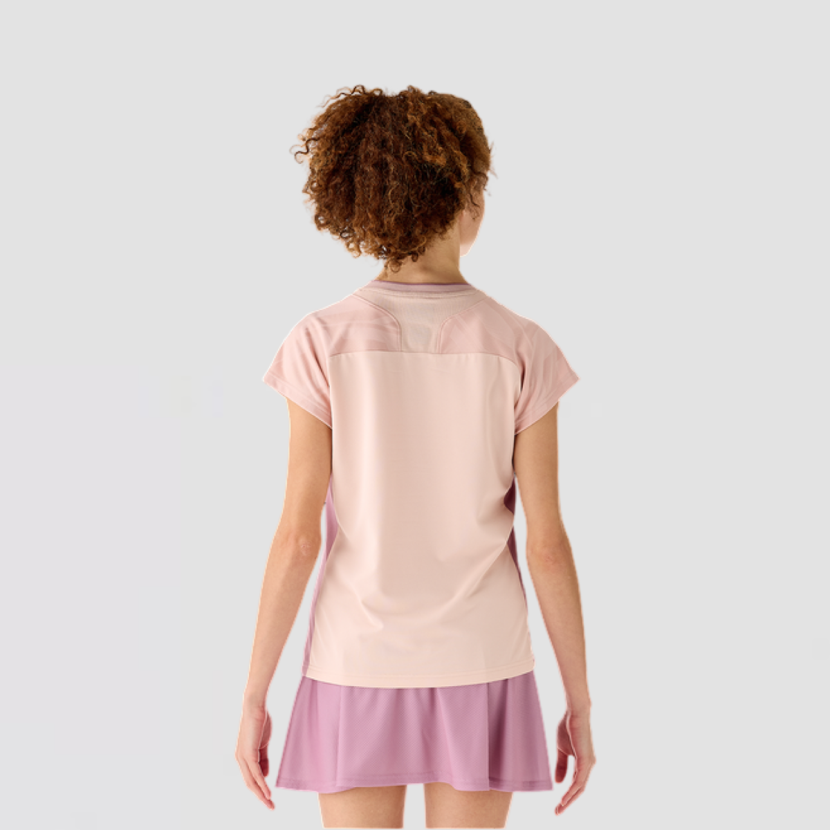 YONEX 2025 An Se Young Women's Crew Neck Shirt 20844EX Smoke Pink