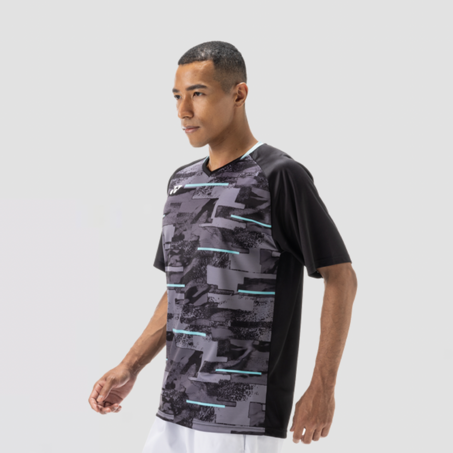 YONEX Men's Crew Neck Shirt YM0034EX Black