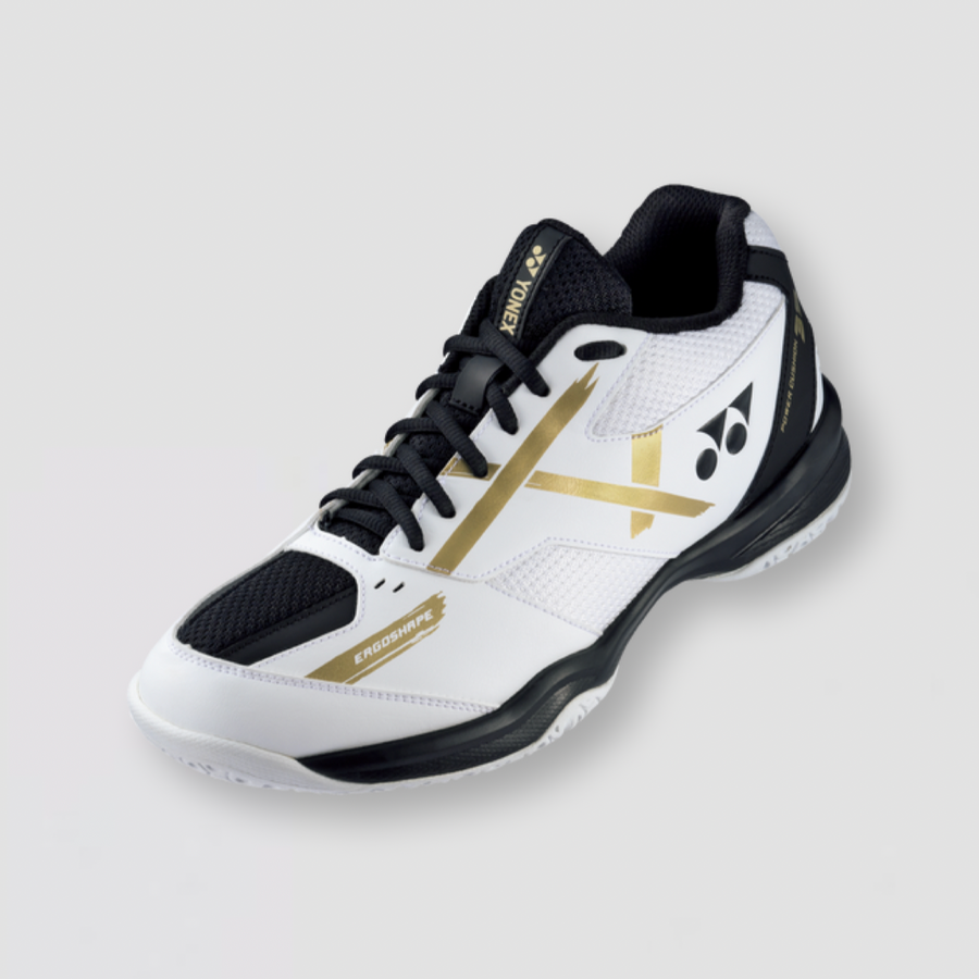 Giày cầu lông YONEX Power Cushion 39 Wide màu trắng/vàng 