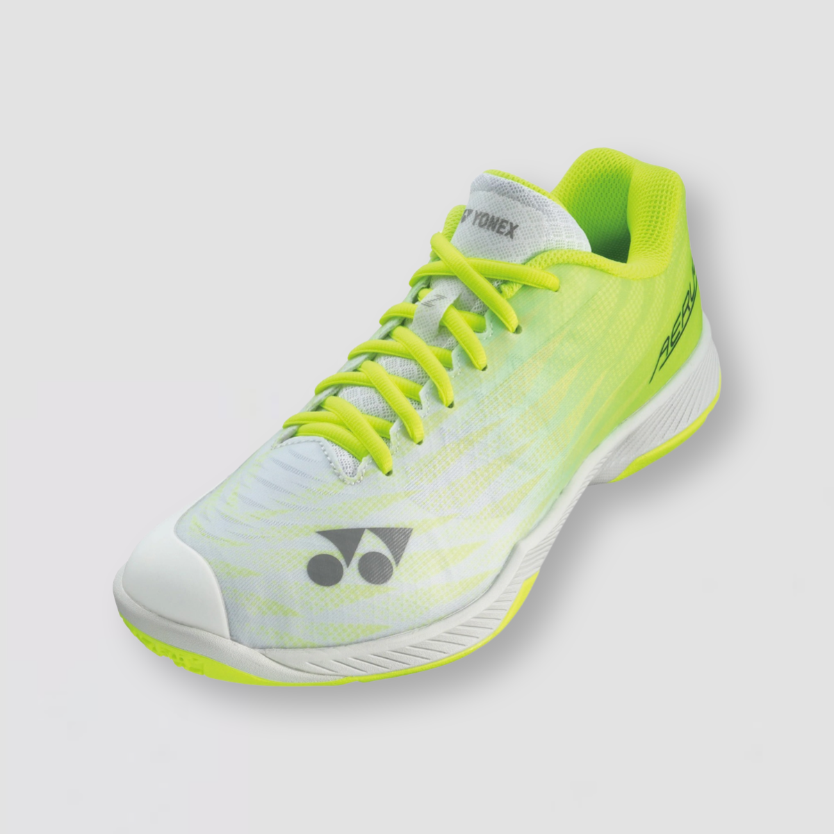 YONEX Aerus Z Wide Gray/Yellow Badminton Shoe | Badminton World YONEX Aerus Z Wide Gray/Yellow Badminton Shoe | Badminton World