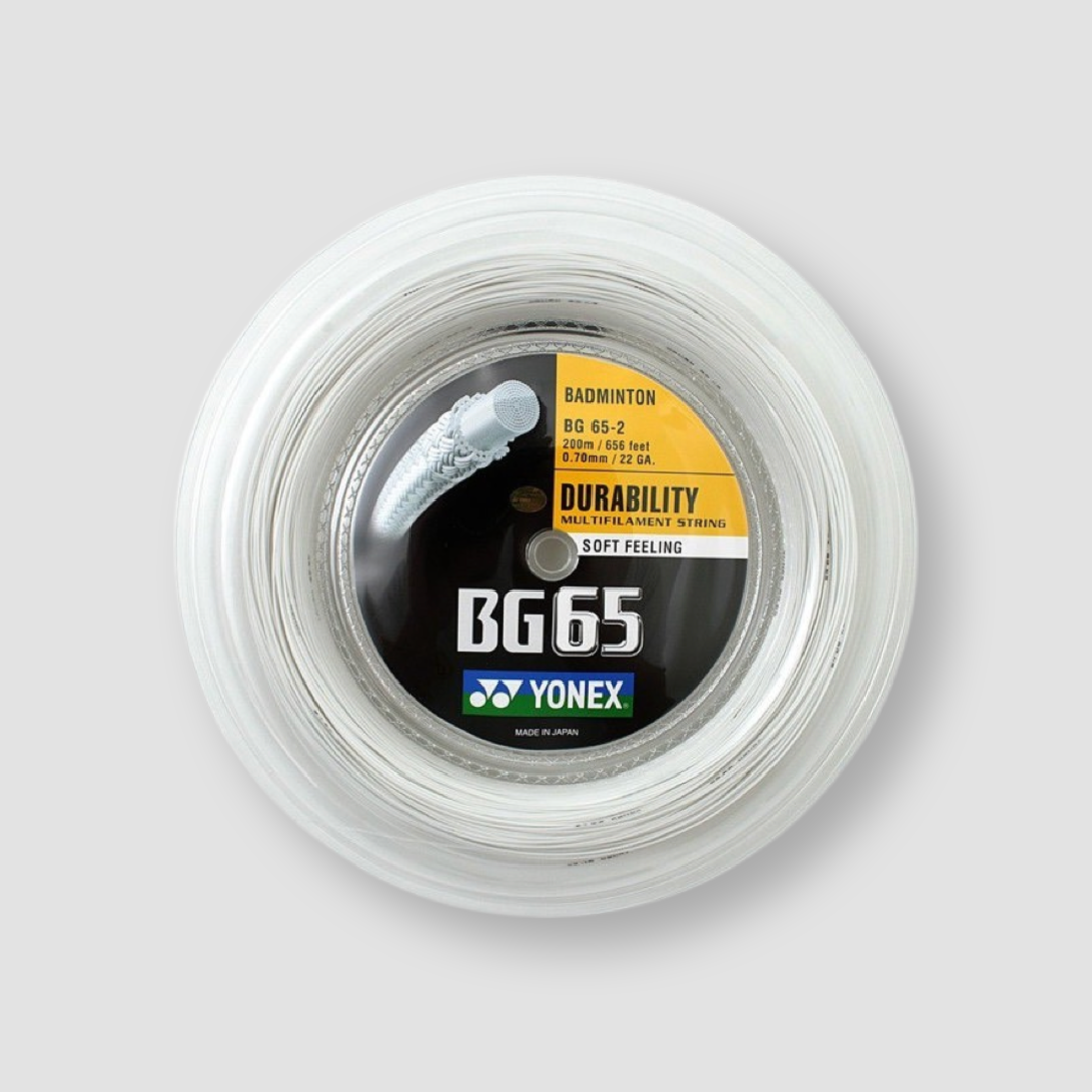 Dây cầu lông YONEX BG 65 (Cuộn 200m) 