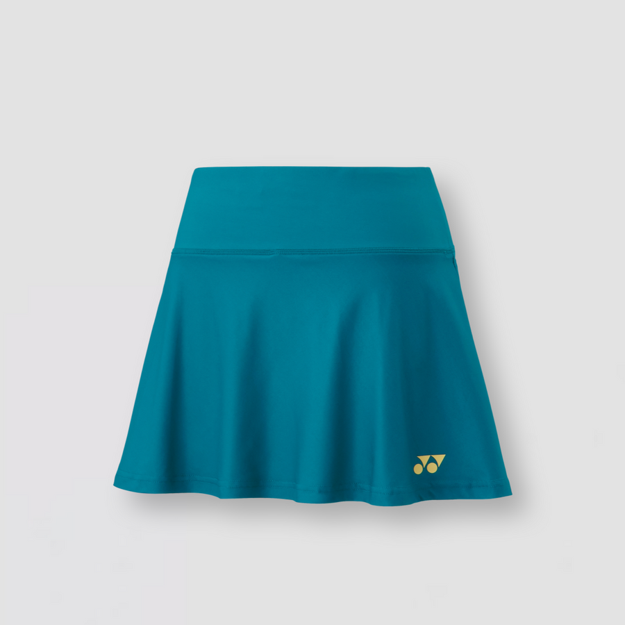YONEX 2024 AO 网球女式短裙带内短裤 26120EX（蓝/绿）