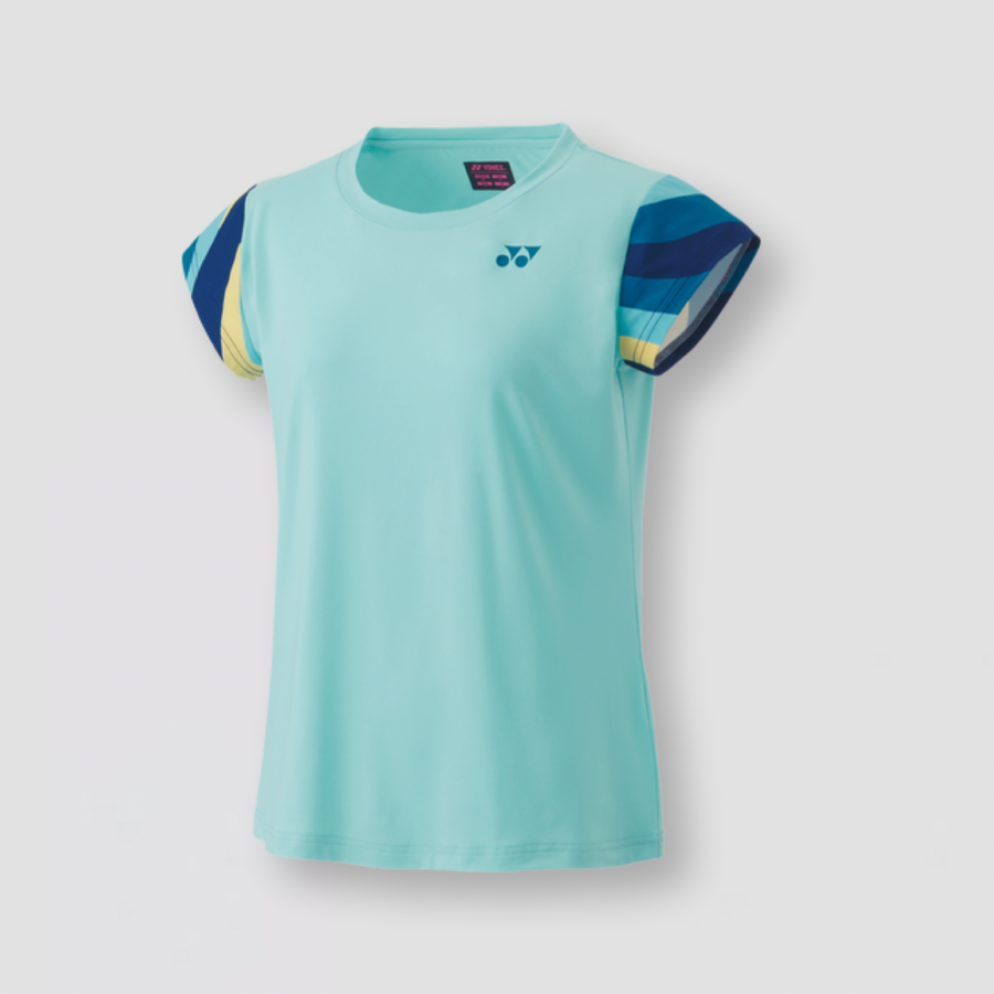 YONEX 2024 AO 网球女款圆领衫 20754EX（青色）