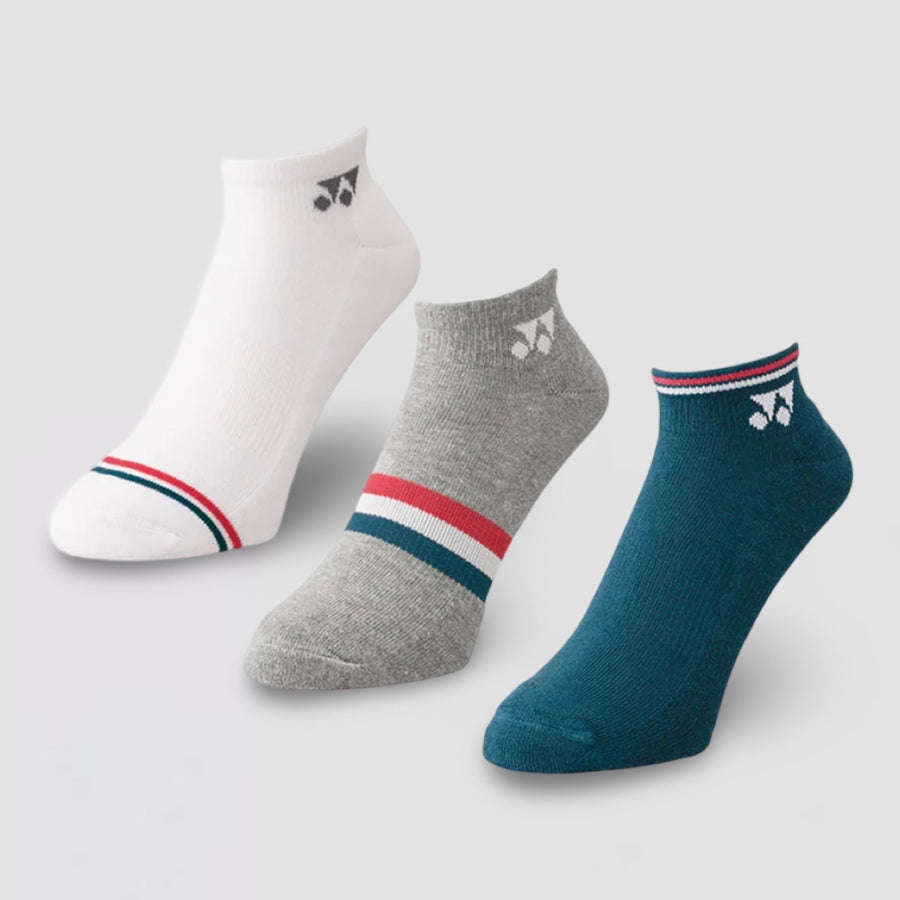 YONEX Low Cut Socks 19223EX (Pack of 3pairs)