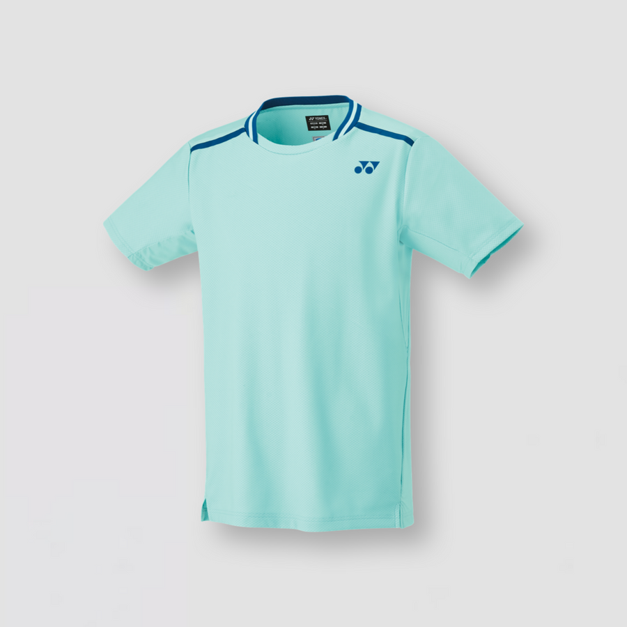 YONEX 2024 AO 网球男款圆领衬衫 10559EX 青色