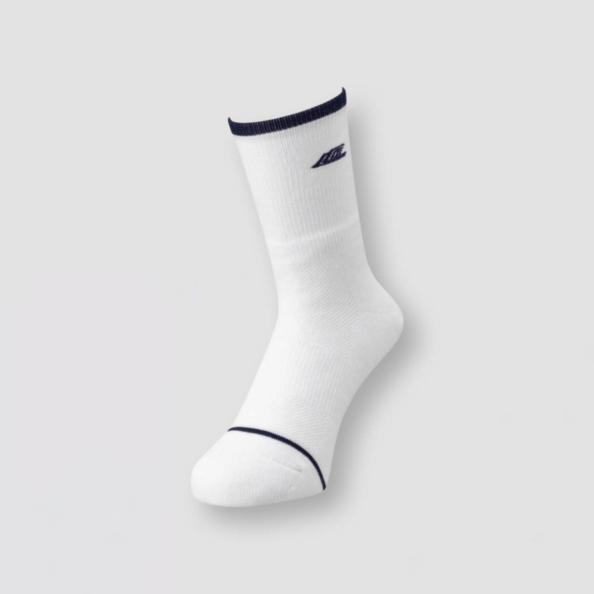YONEX Lee Chong Wei Men's Sport Crew Socks 19229YX (White)