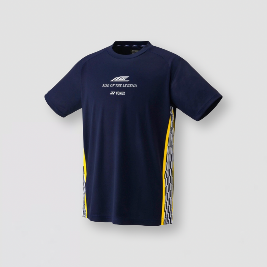 Áo thun Unisex YONEX Lee Chong Wei Slim Fit 16738 Xanh Navy