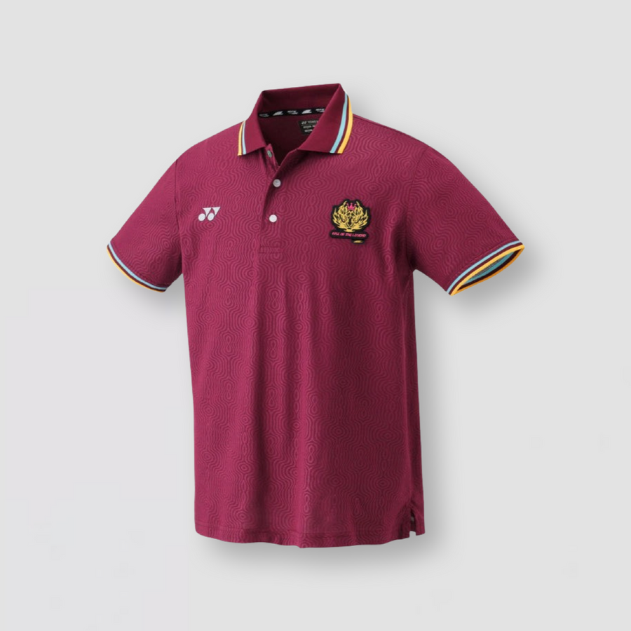 Áo Polo YONEX Lee Chong Wei 10618EX Đỏ Rượu