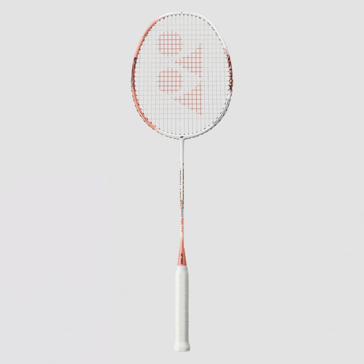 YONEX Astrox 01 Ability Badminton Racket White/Pink 4UG5 (Strung)