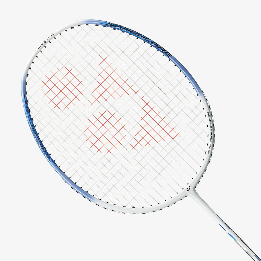 YONEX Nanoflare 001 Clear 5U5 White/Sax (Strung)