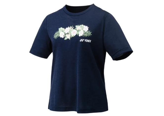 [CLEARANCE] YONEX WOMEN’S T-SHIRT 16584EX-NAVY BLUE