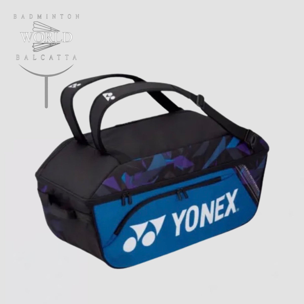 Yonex Pro Osaka x 6 Tennis Bag - Gold/Purple