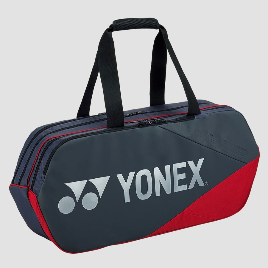 Túi đựng vợt YONEX Pro Tournament BA92331W màu xám ngọc trai (6 cây vợt) 