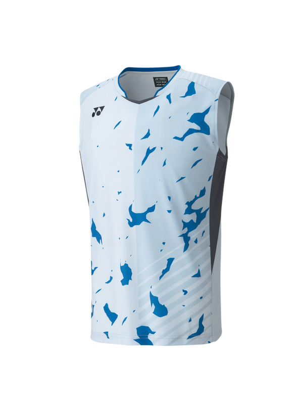 YONEX Men’s Sleeveless Shirt 10495EX Blue Grey
