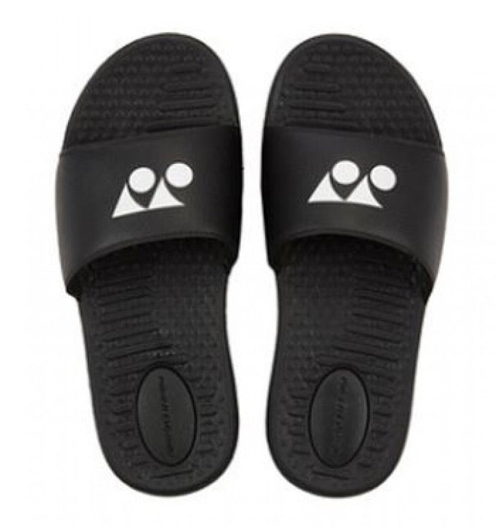 YONEX POWER CUSHION SLIPPERS/SLIDES - Black