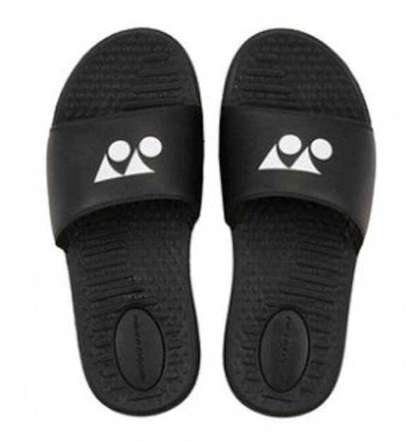 YONEX POWER CUSHION SLIPPERS/SLIDES - Black